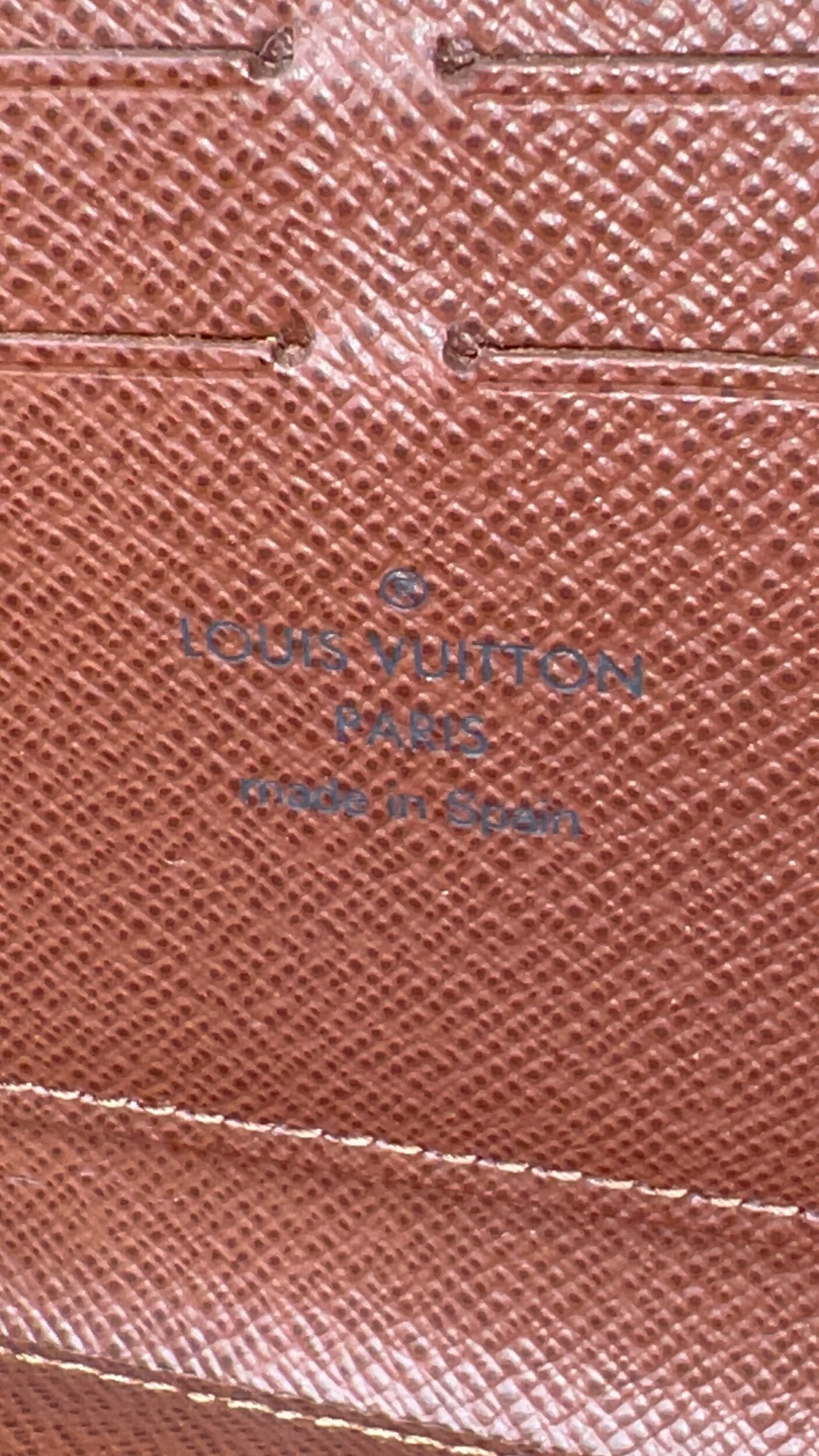 Zippy Wallet Monogram Canvas Brown