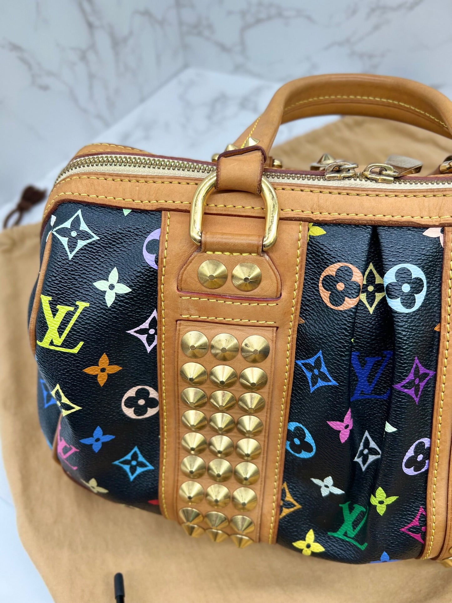 Multicolor Black Courtney MM 2-Way Crossbody Bag