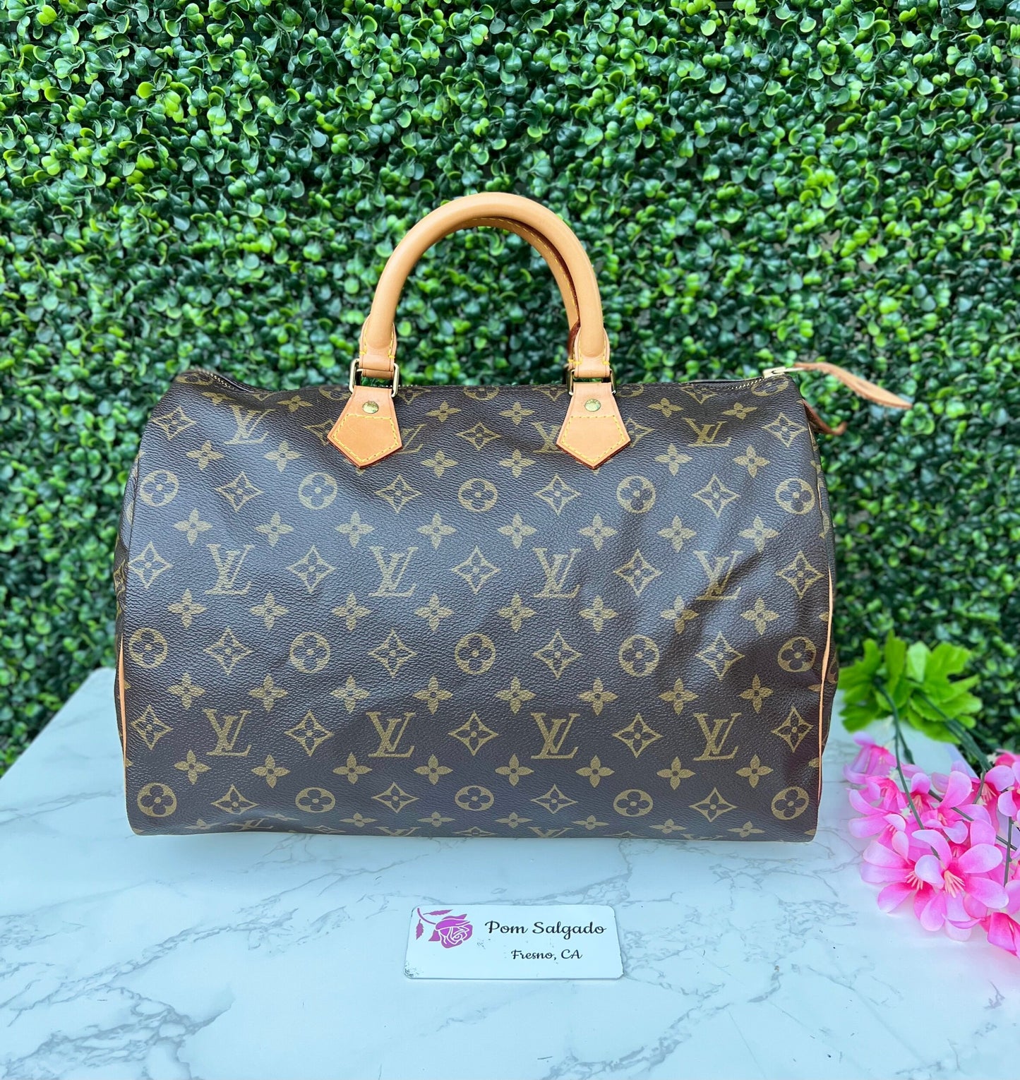 Vintage Speedy 35 Monogram Canvas