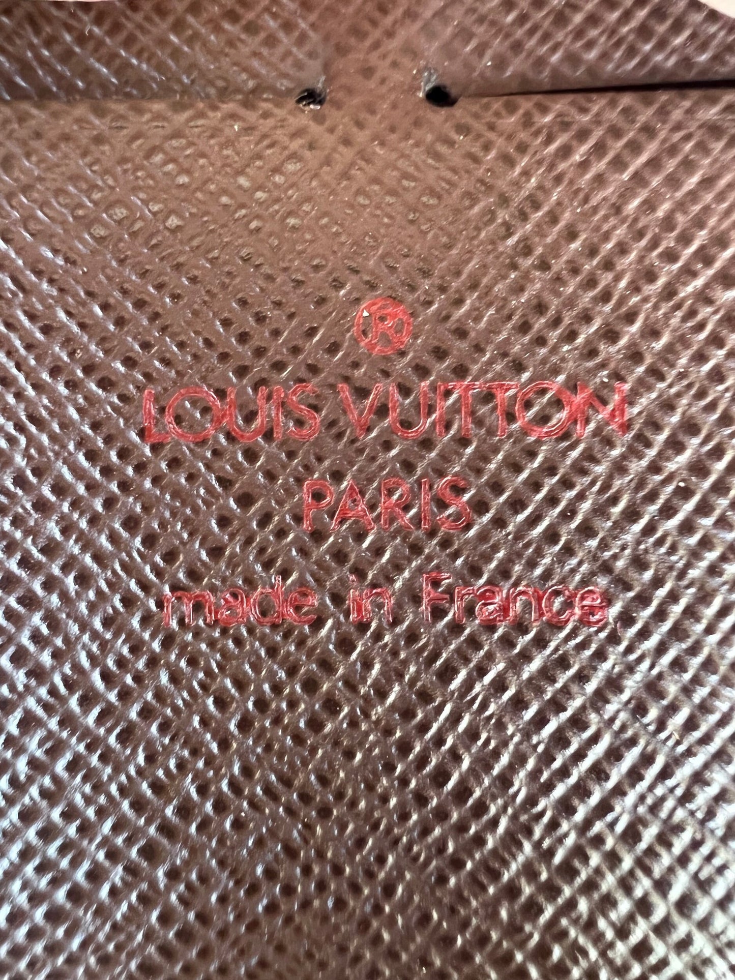 Authentic Preowned LV Organizer Zippy Wallet Damier Ebene
