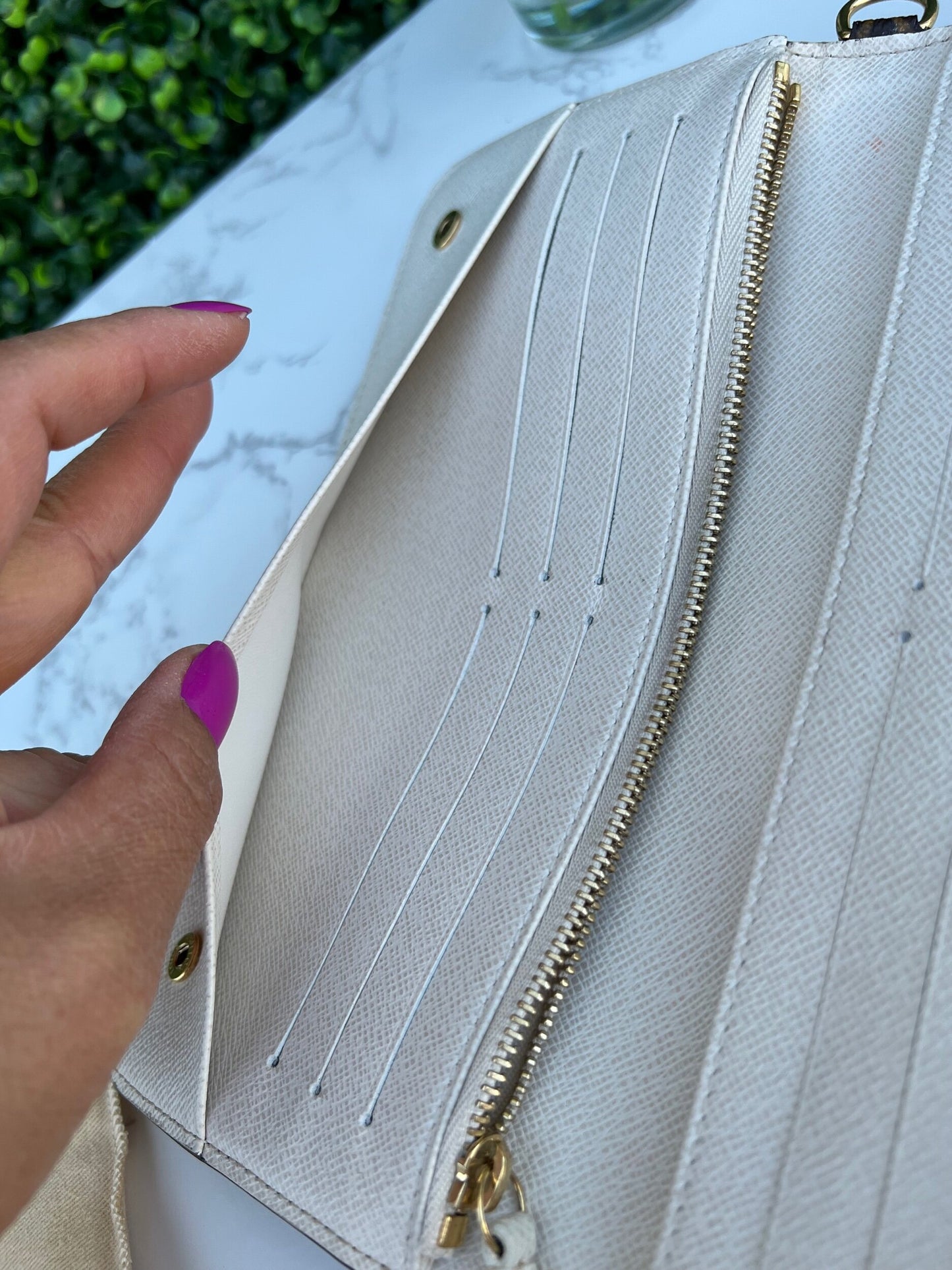 Insolite Monogram Canvas Clutch/Wallet