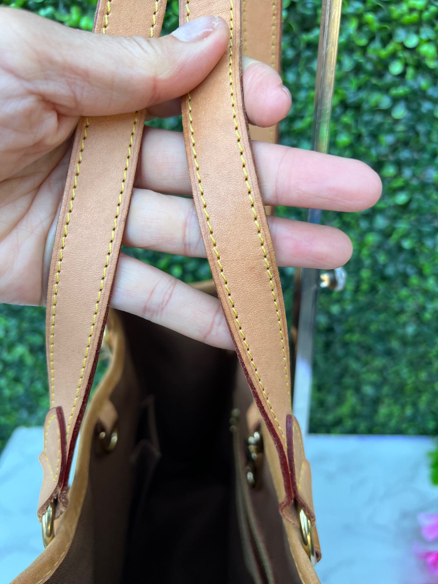 Batignolles Vertical Monogram Canvas Bag