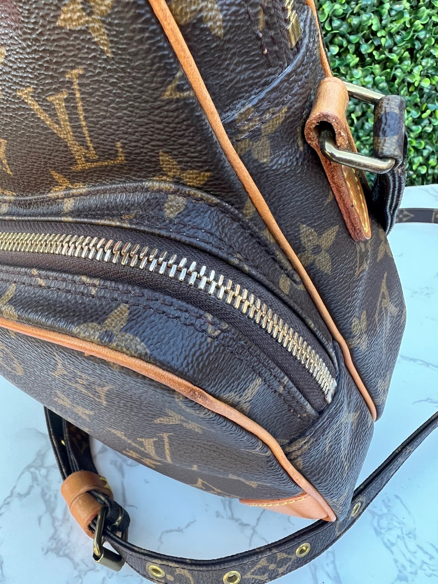 Authentic LV Monogram Amazone Crossbody Bag