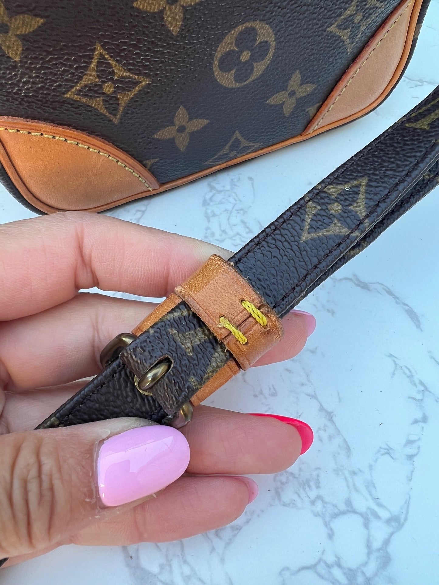 Authentic LV Monogram Amazone Crossbody Bag