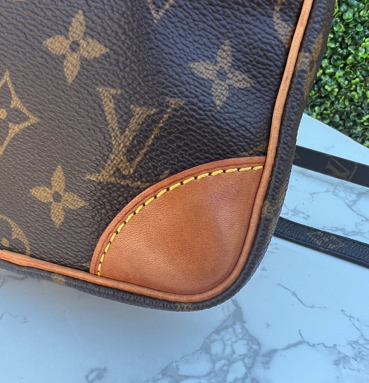 Authentic Preowned LV Danube PM Monogram Crossbody Bag