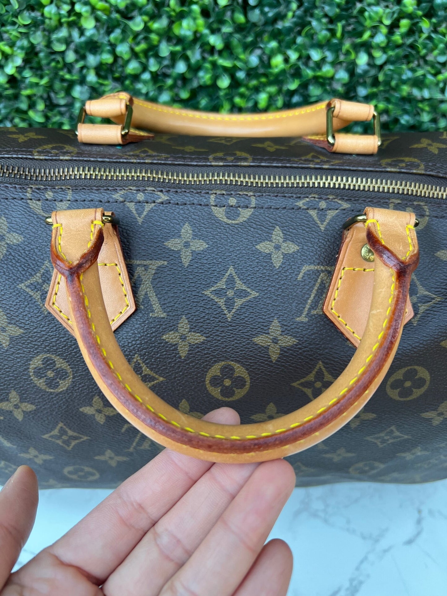 Vintage Speedy 35 Monogram Canvas