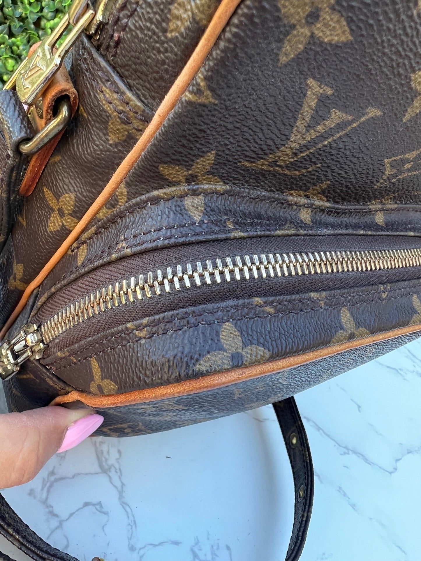 Authentic LV Monogram Amazone Crossbody Bag