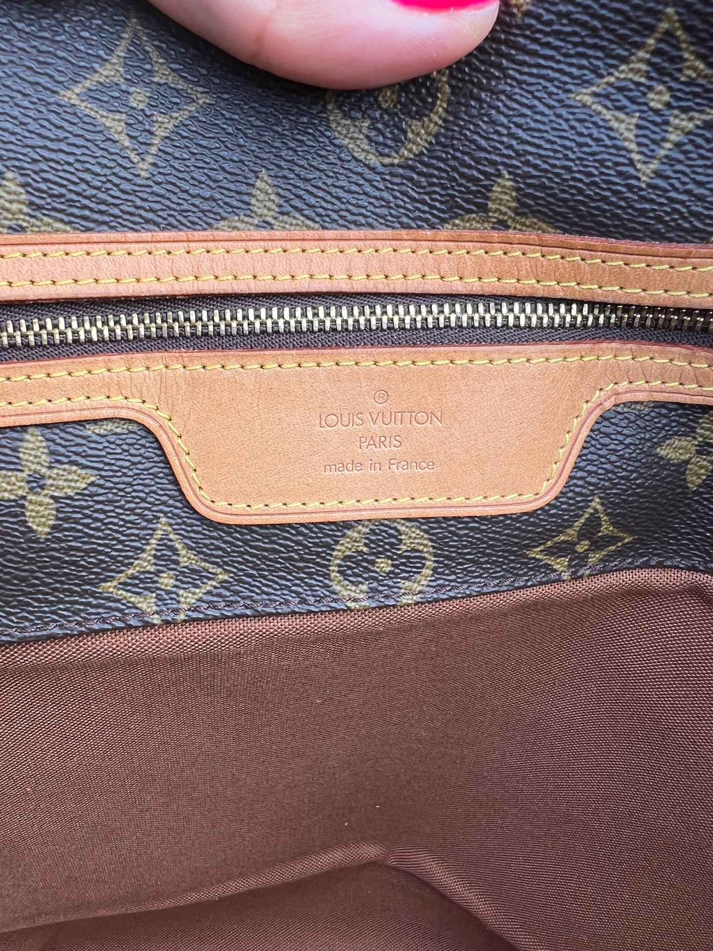 Authentic Preowned LV Monogram Sac Shopping Tote