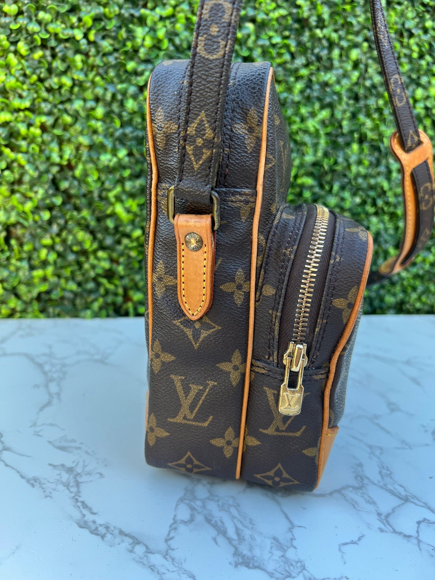 Authentic LV Monogram Amazone Crossbody Bag