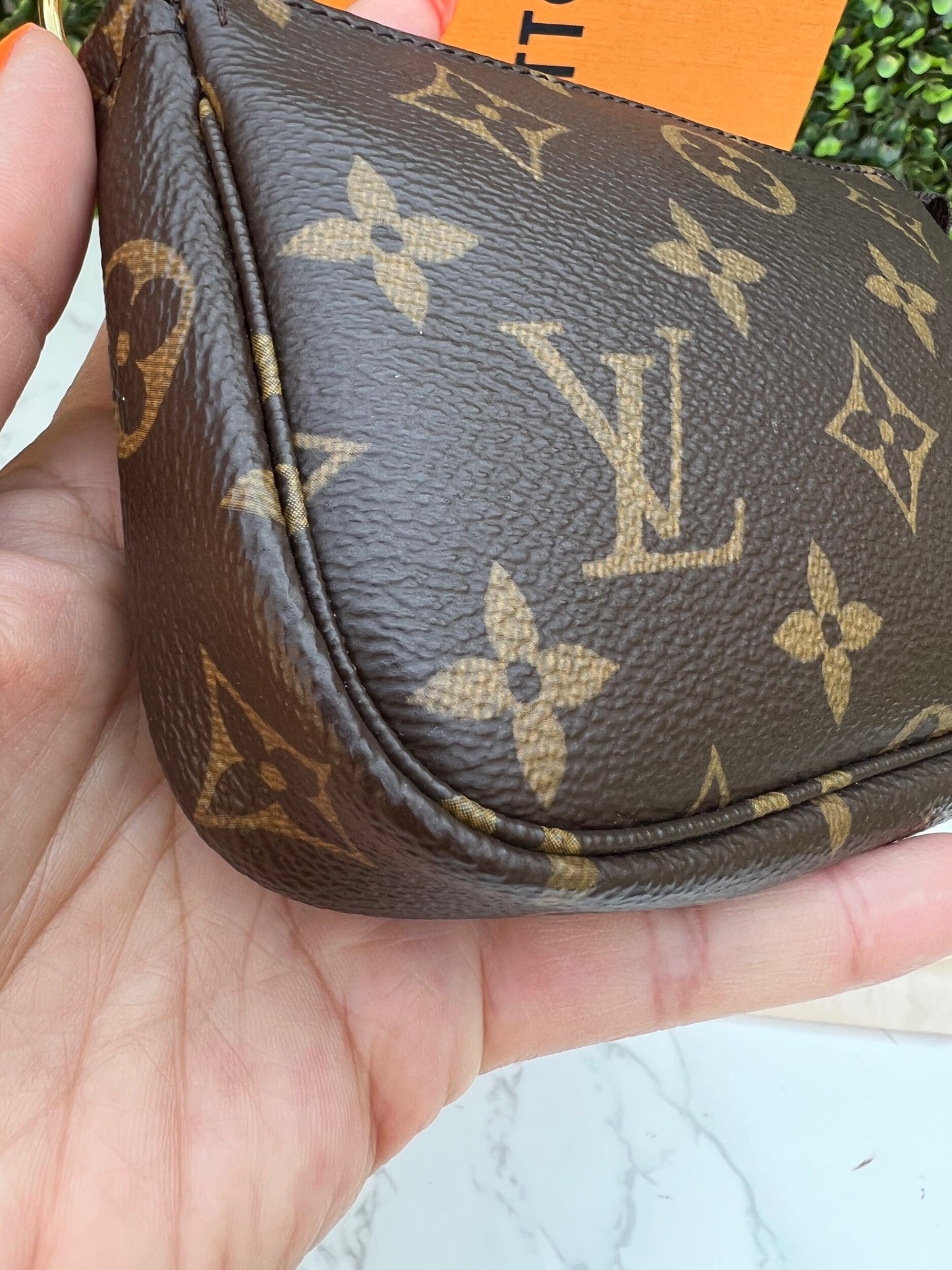 Authentic Preowned Louis Vuitton Monogram Canvas Mini Pochette Accessories