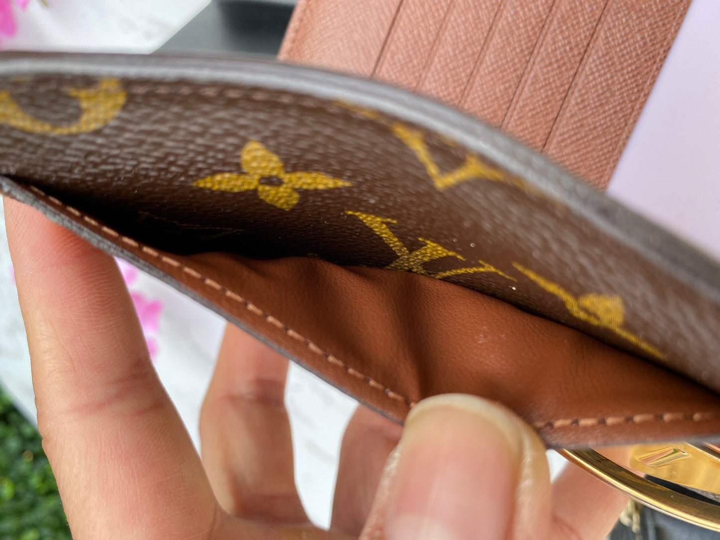 Eugenie Monogram Canvas Wallet