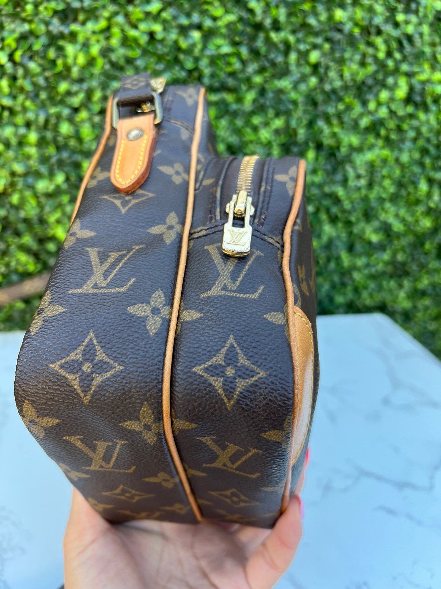 Authentic LV Monogram Amazone Crossbody Bag