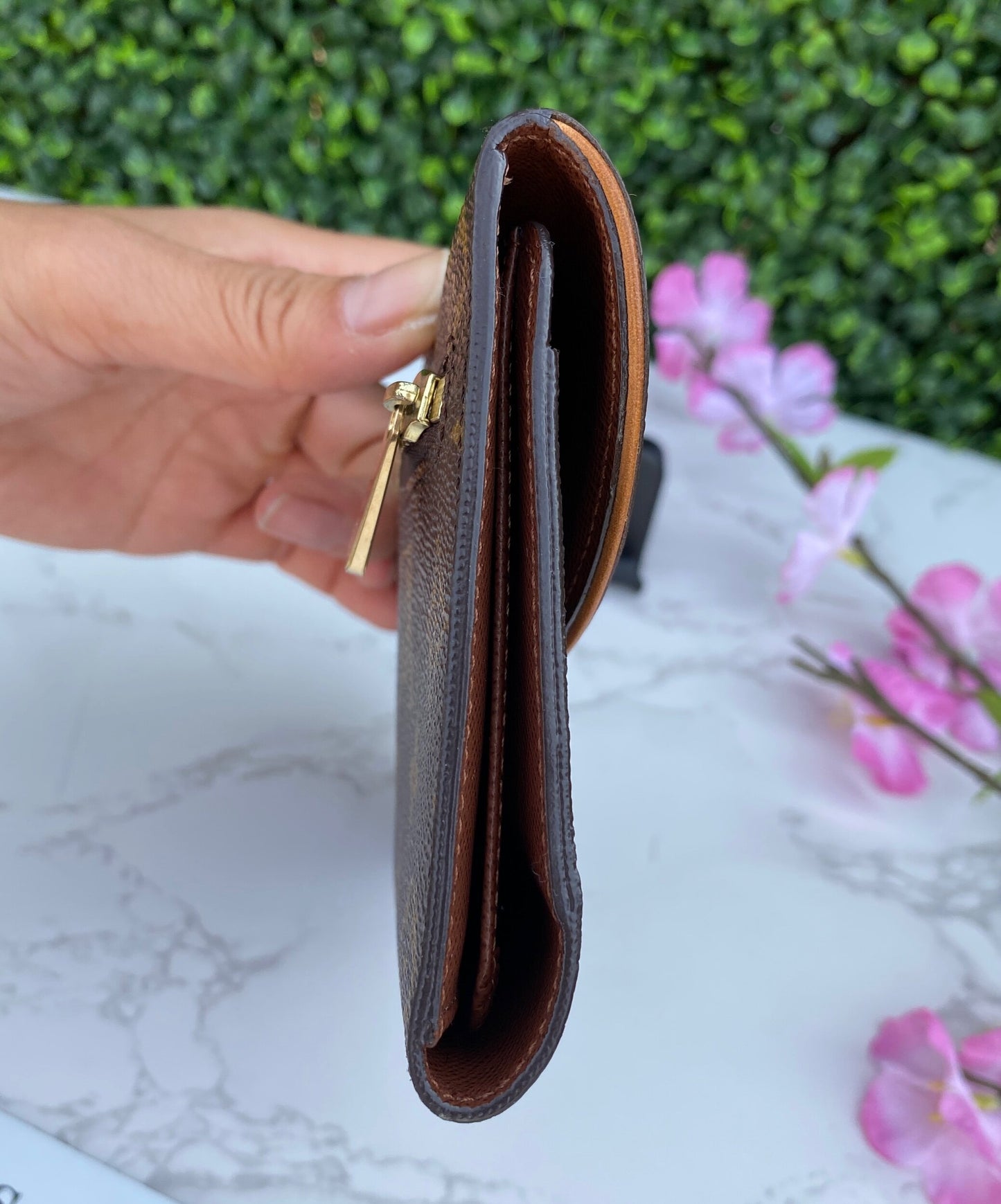 Eugenie Monogram Canvas Wallet