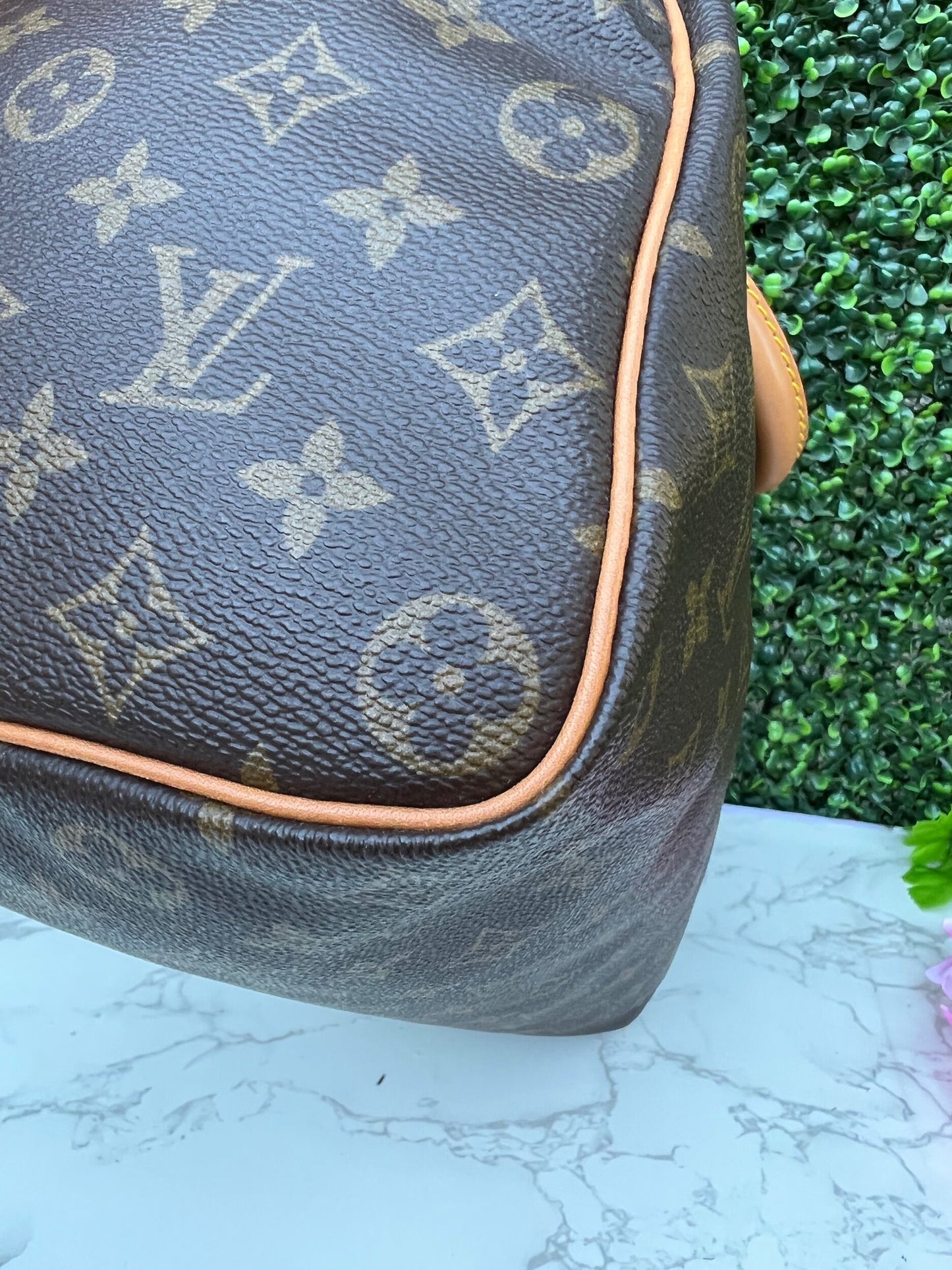 Vintage Speedy 35 Monogram Canvas