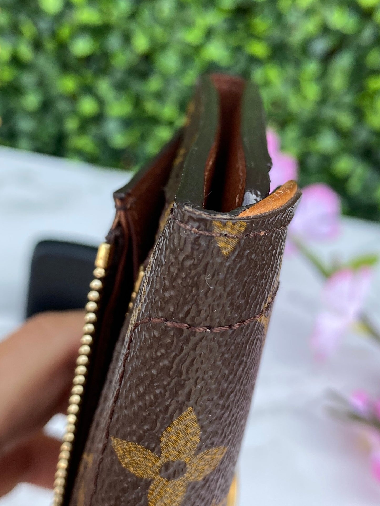 Eugenie Monogram Canvas Wallet