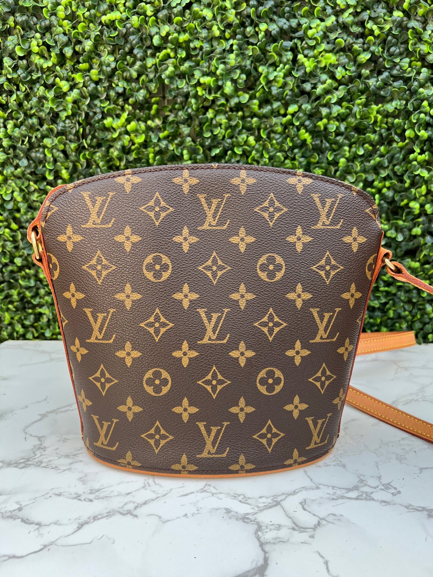 Authentic Preowned LV Drouot Monogram Crossbody Bag
