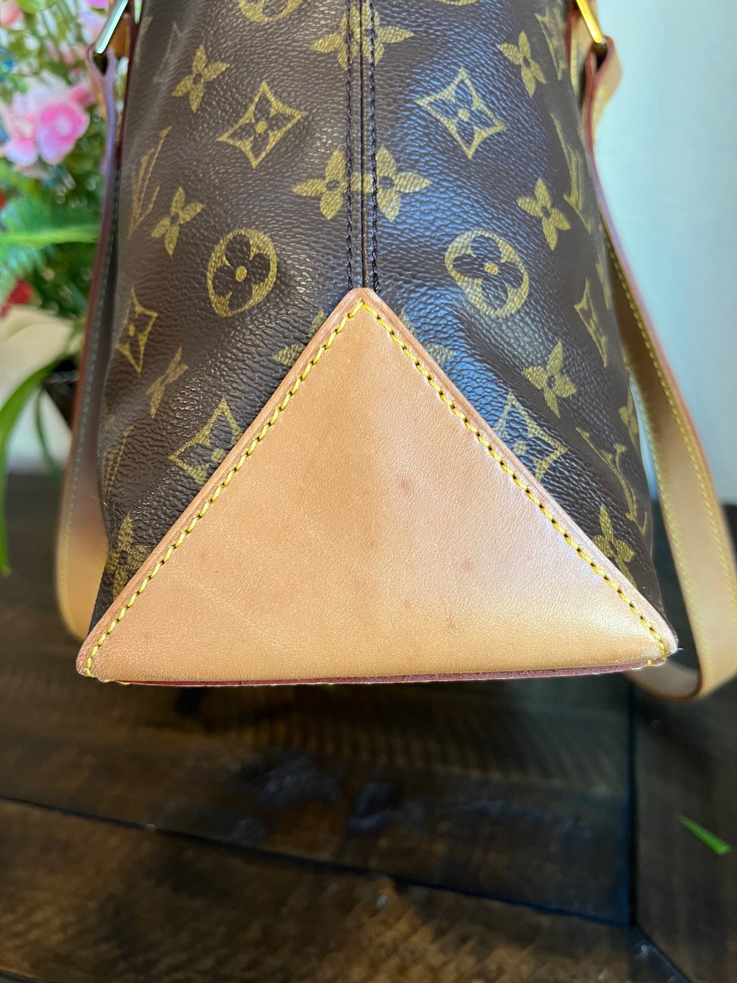 Cabas Piano Monogram Canvas Tote