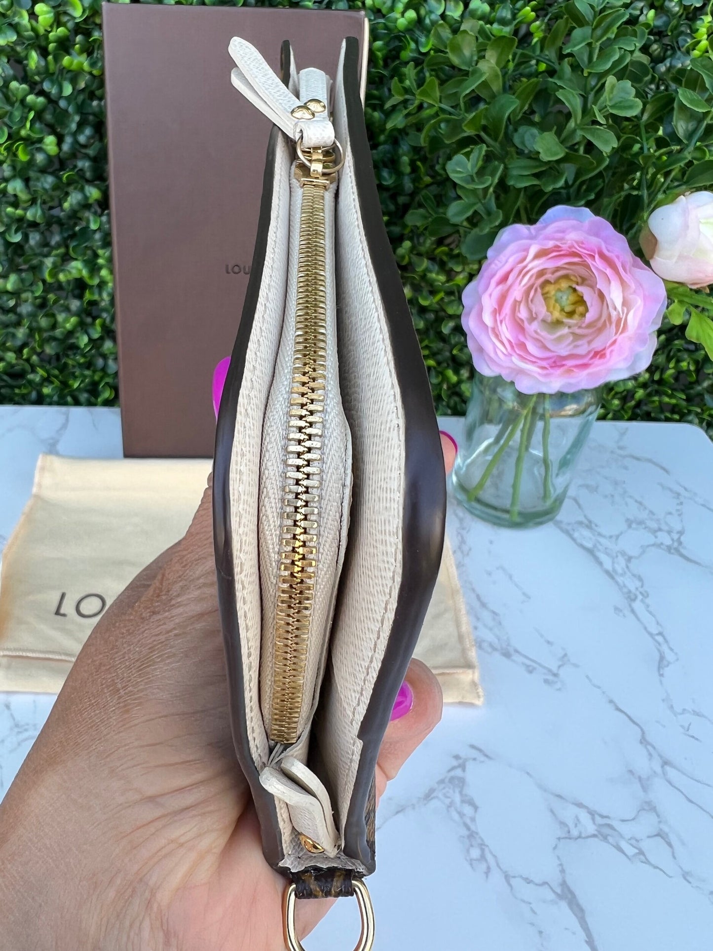 Insolite Monogram Canvas Clutch/Wallet