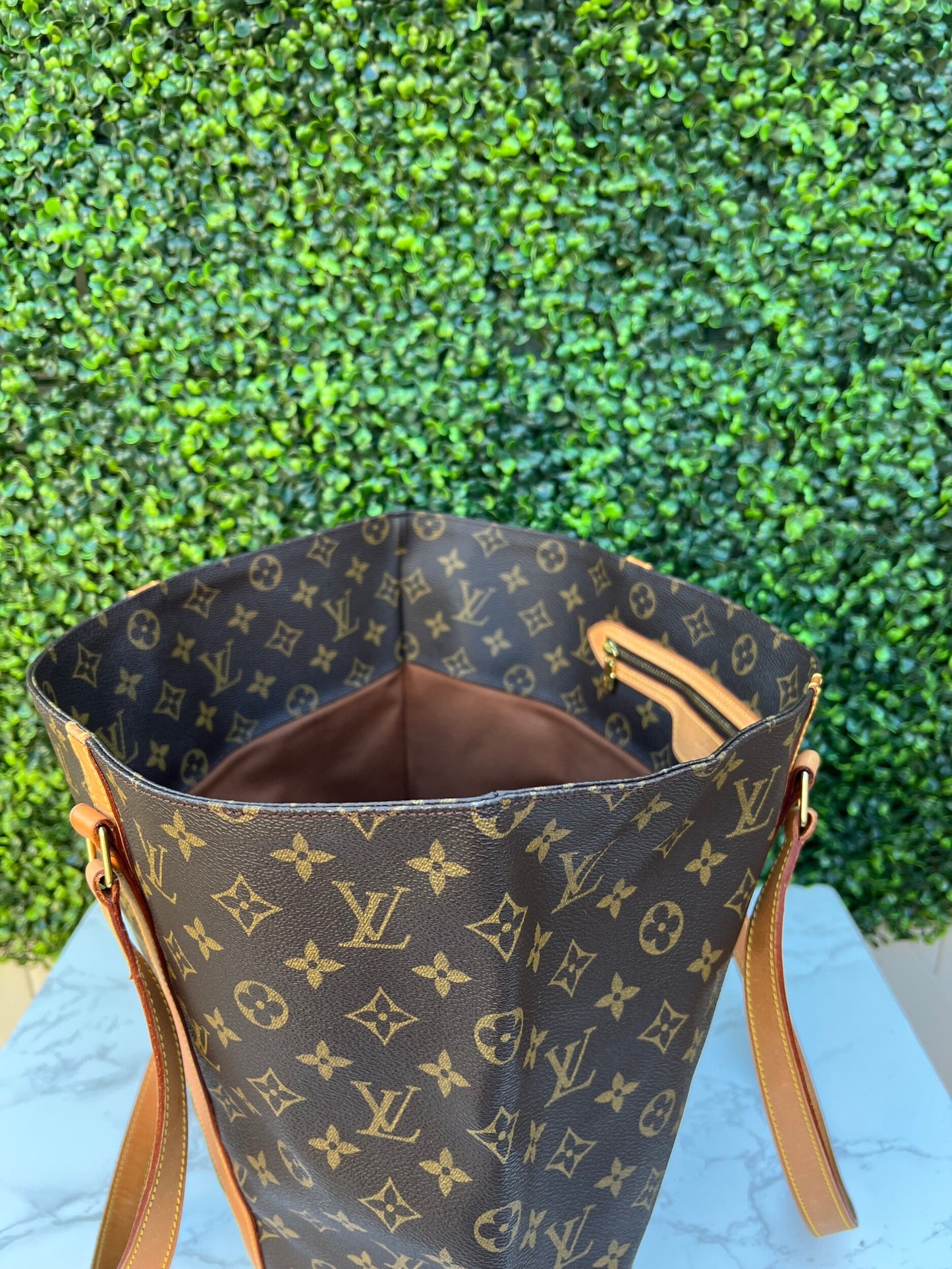 Authentic Preowned LV Monogram Sac Shopping Tote