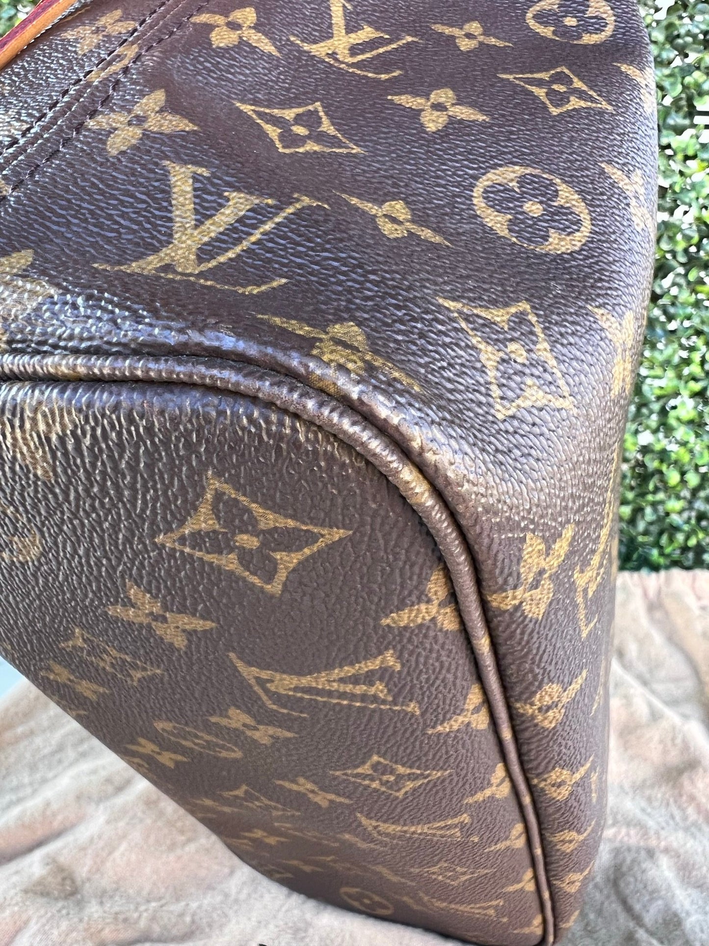 Authentic Preowned Louis Vuitton Neverfull PM Monogram Canvas Beige