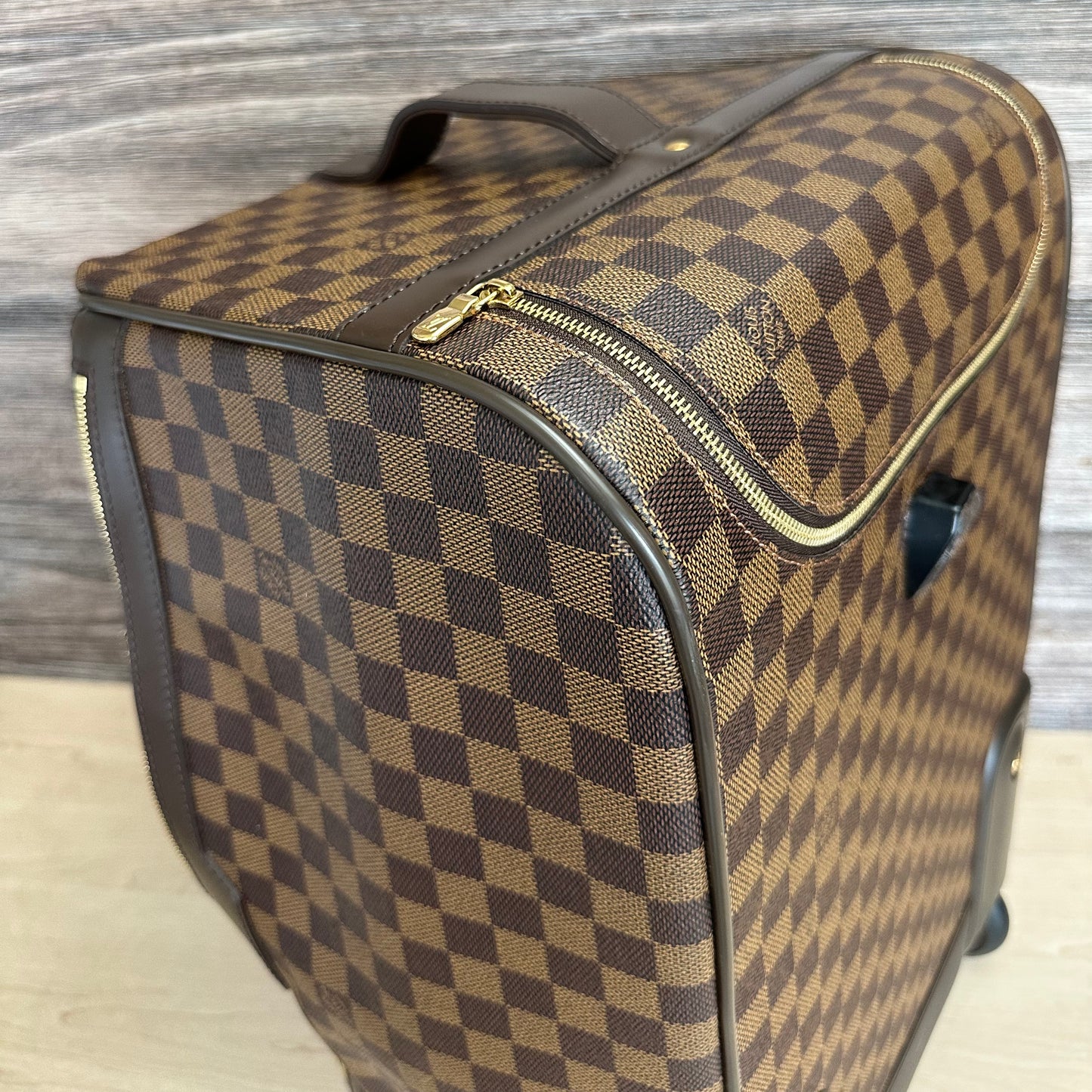Eole 50 Rolling Travel Luggage Damier Ebene