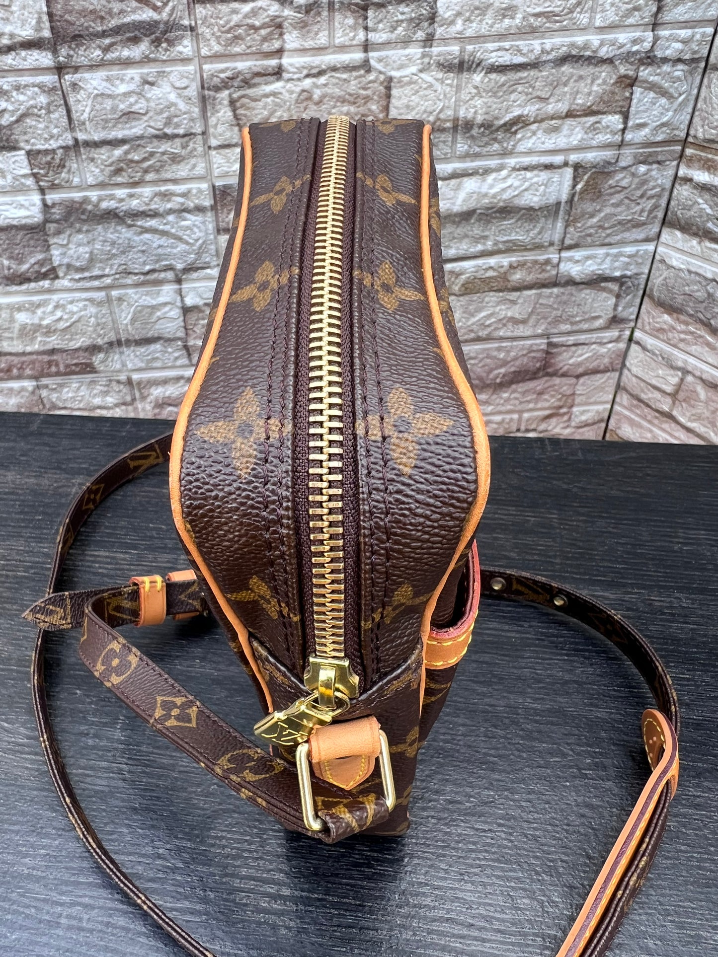 Danube PM Crossbody Monogram Canvas