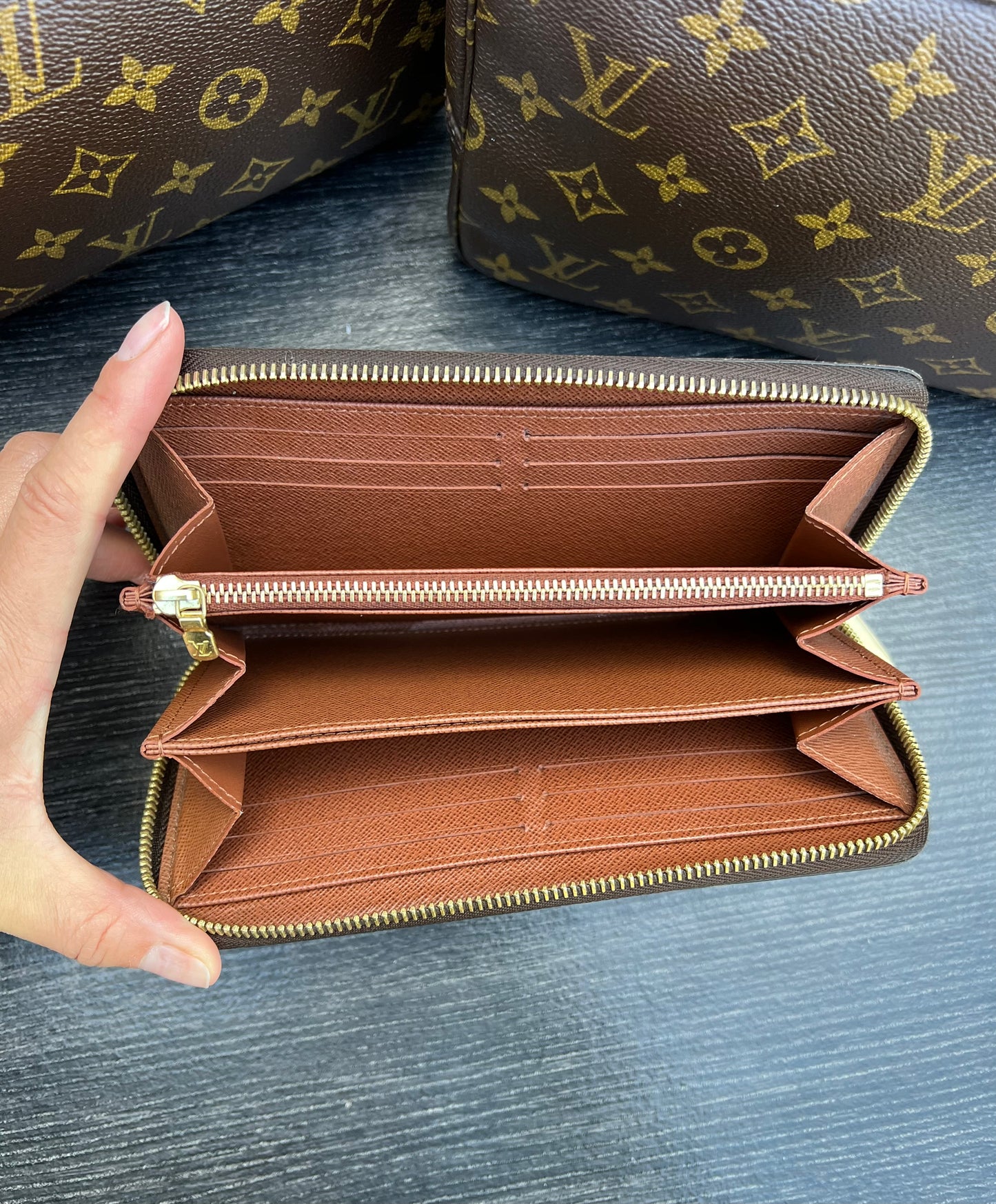 Zippy Wallet Monogram Canvas