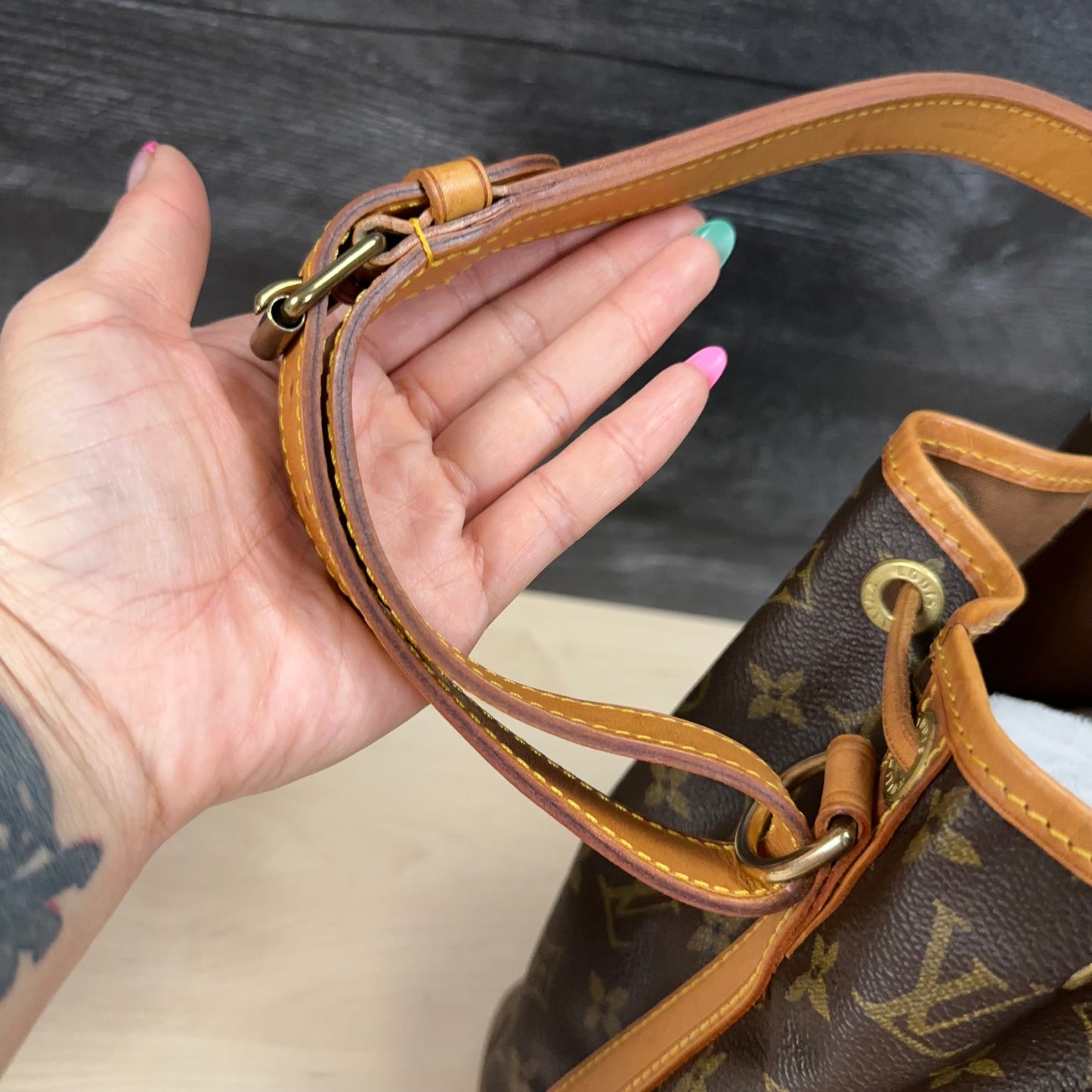 Authentic Preowned Louis Vuitton Petite Noe