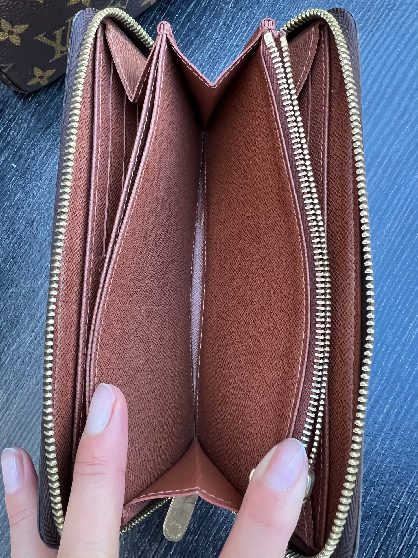 Zippy Wallet Monogram Canvas