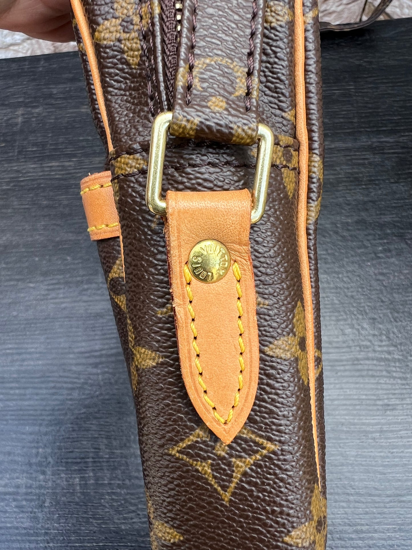 Danube PM Crossbody Monogram Canvas