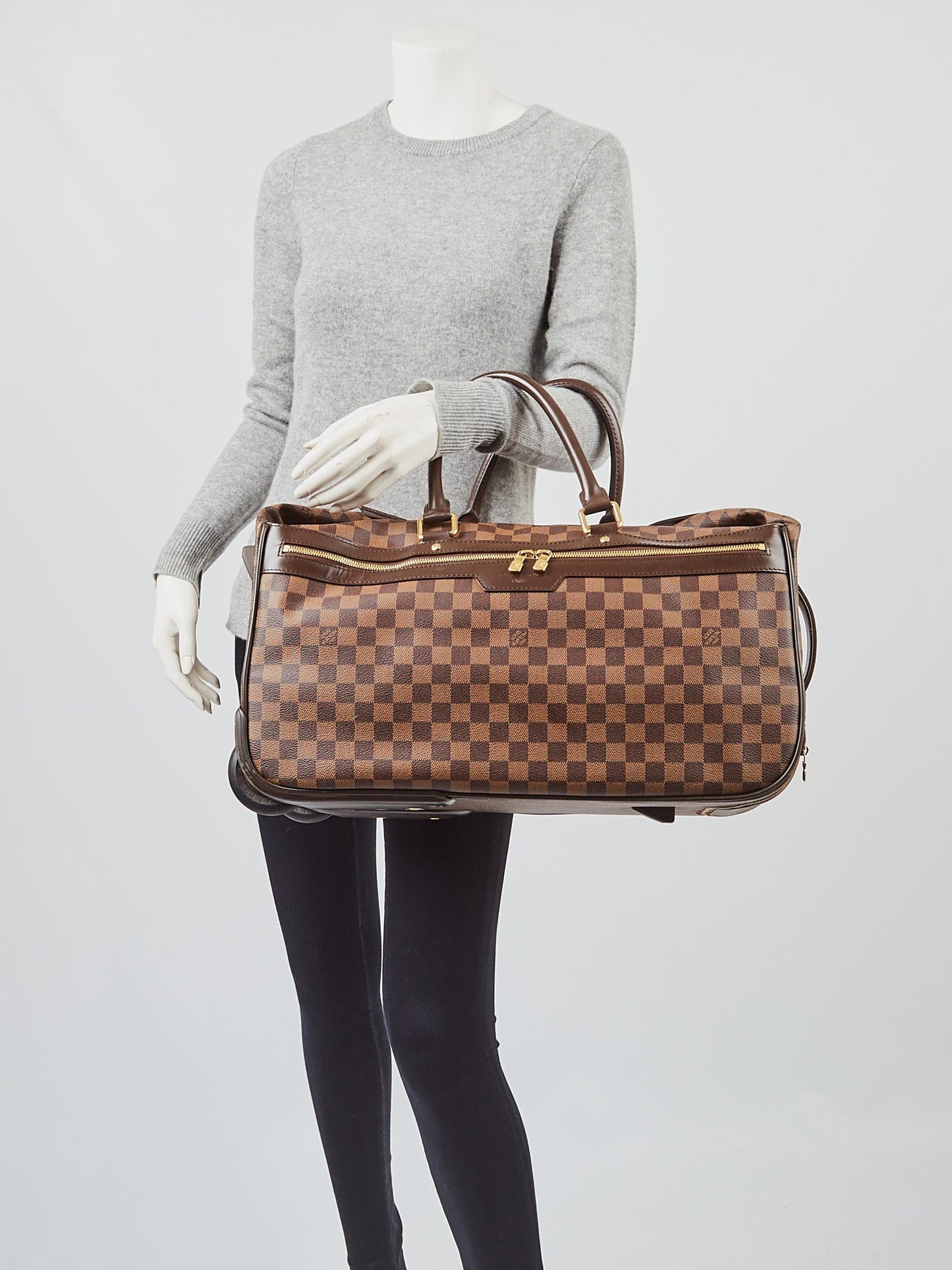 Eole 50 Rolling Travel Luggage Damier Ebene