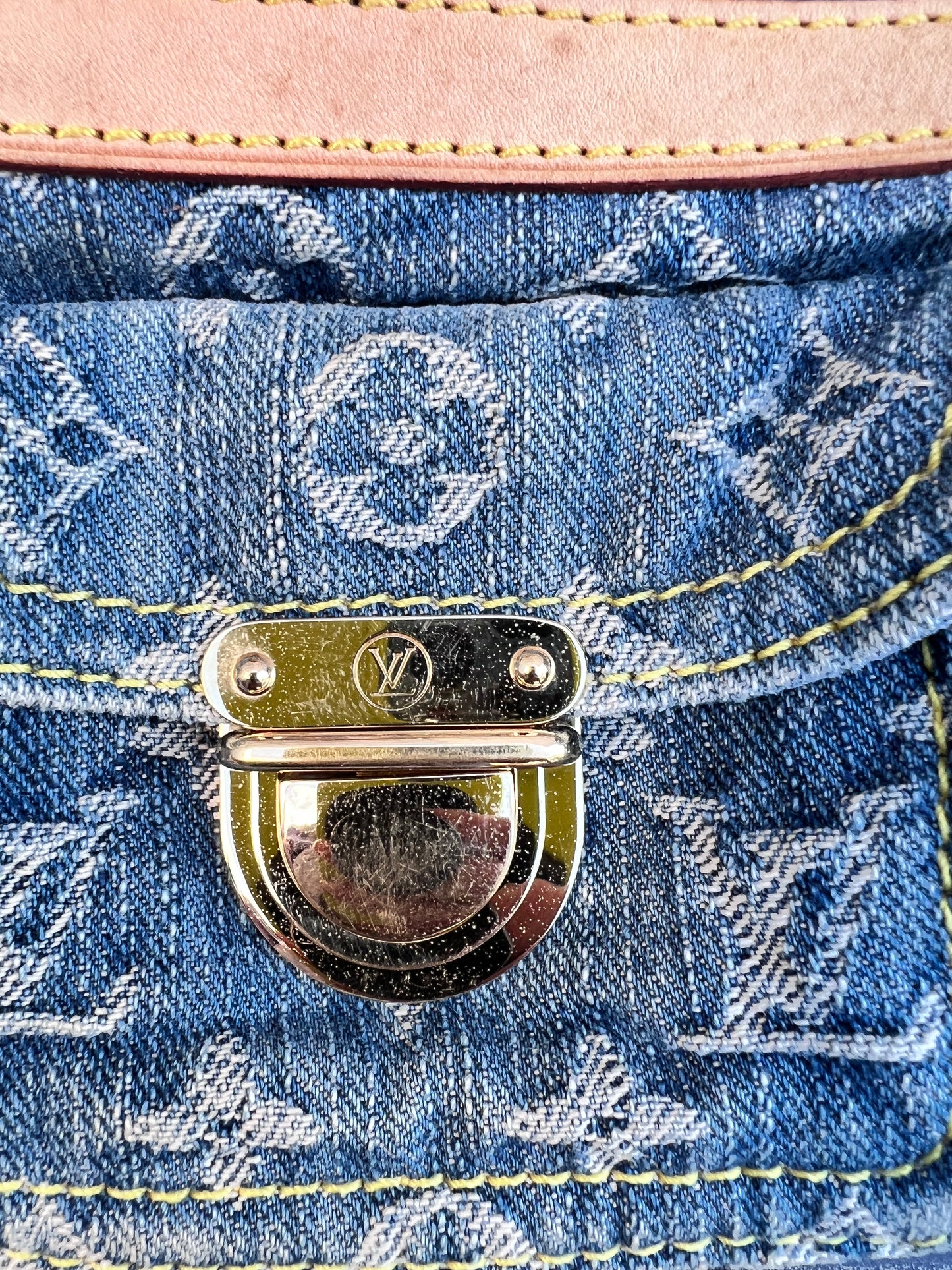 Blue Denim Neo Speedy Bag
