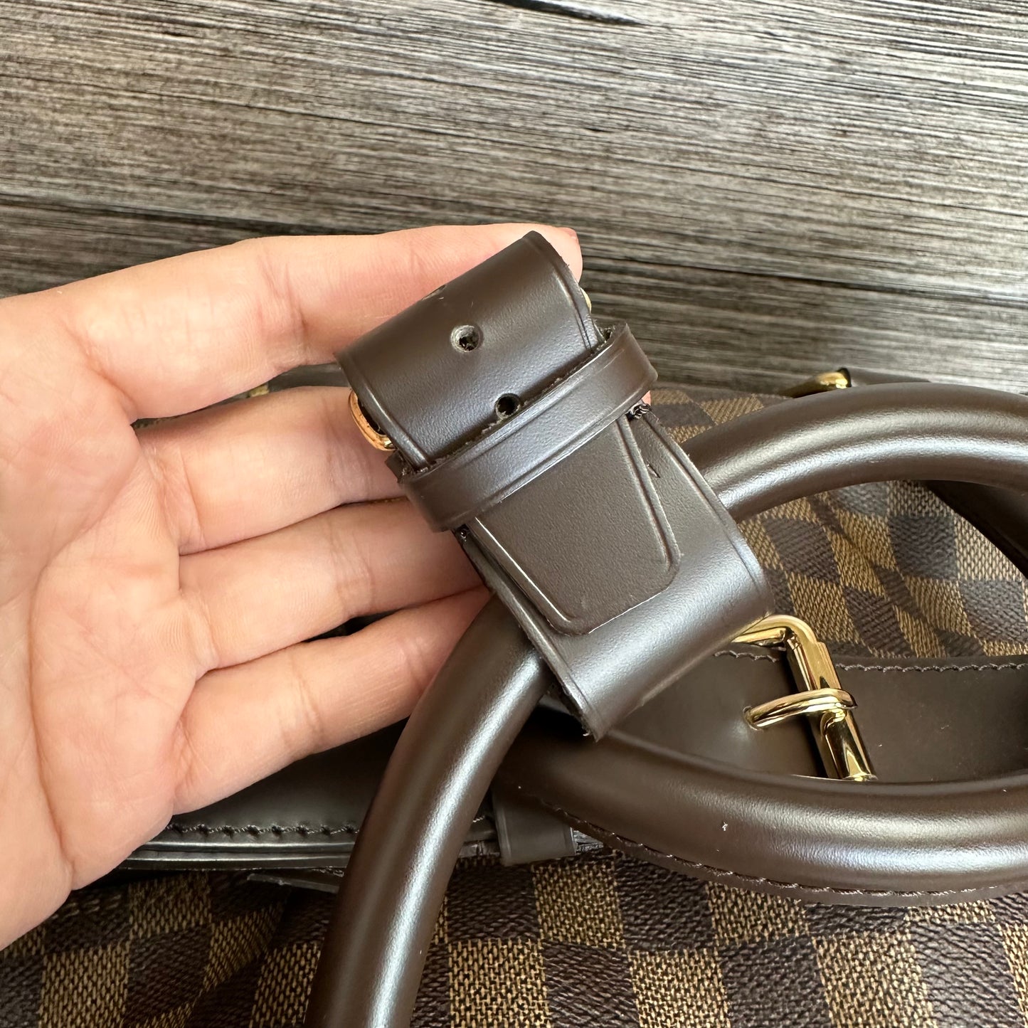 Eole 50 Rolling Travel Luggage Damier Ebene