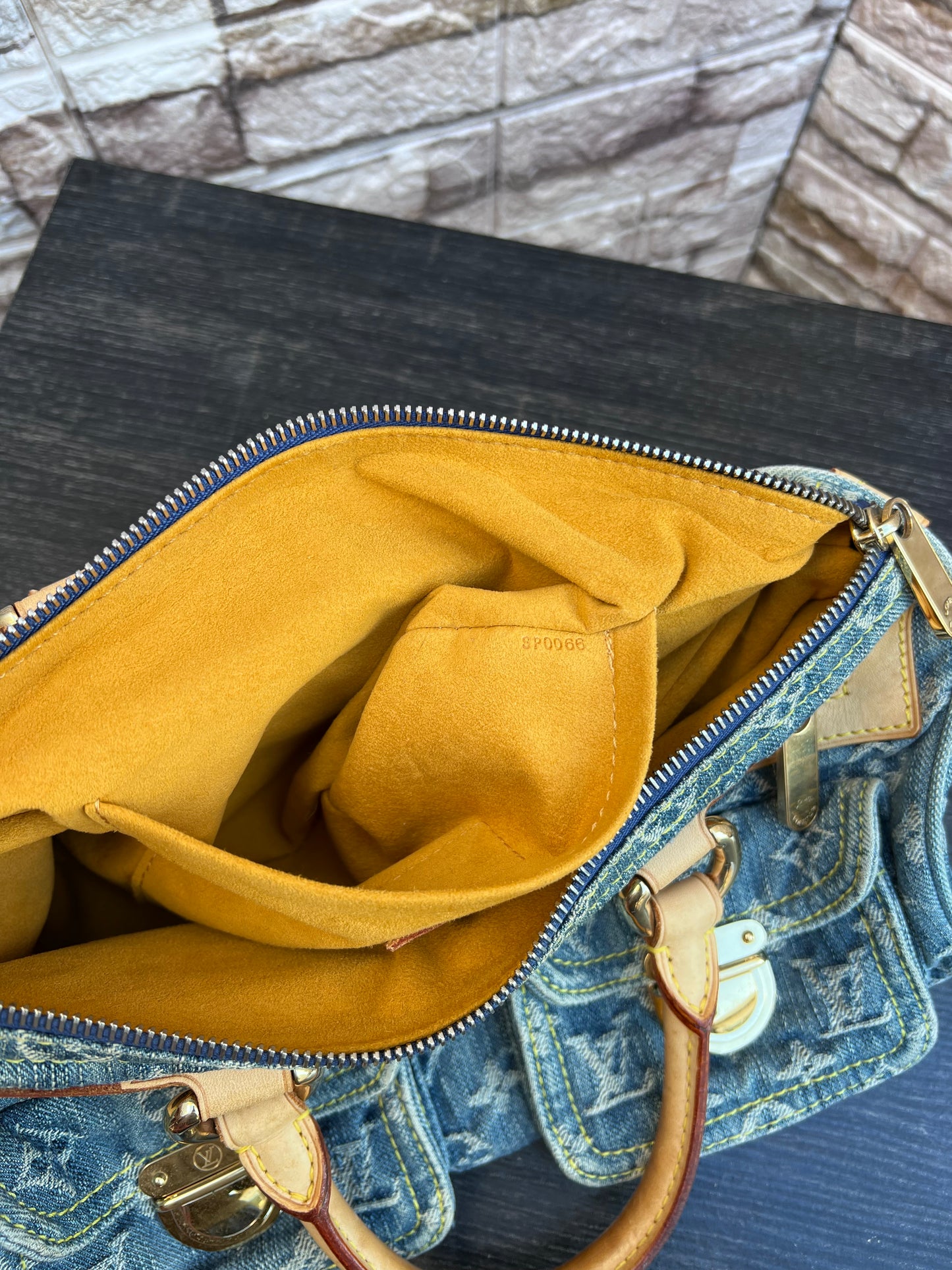 Blue Denim Neo Speedy Bag