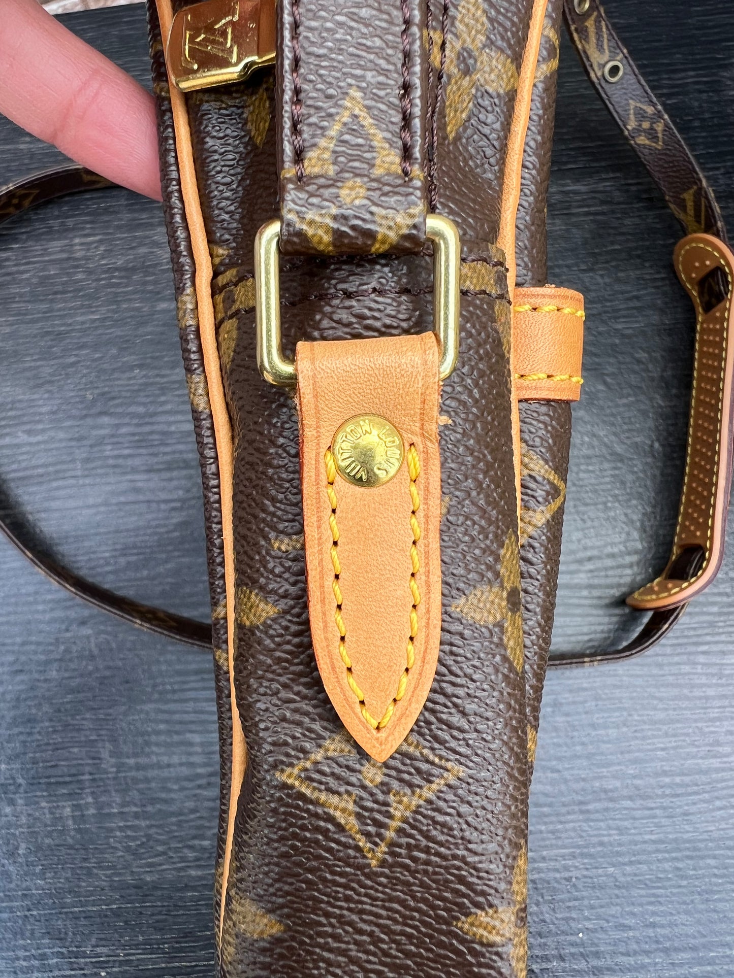 Danube PM Crossbody Monogram Canvas