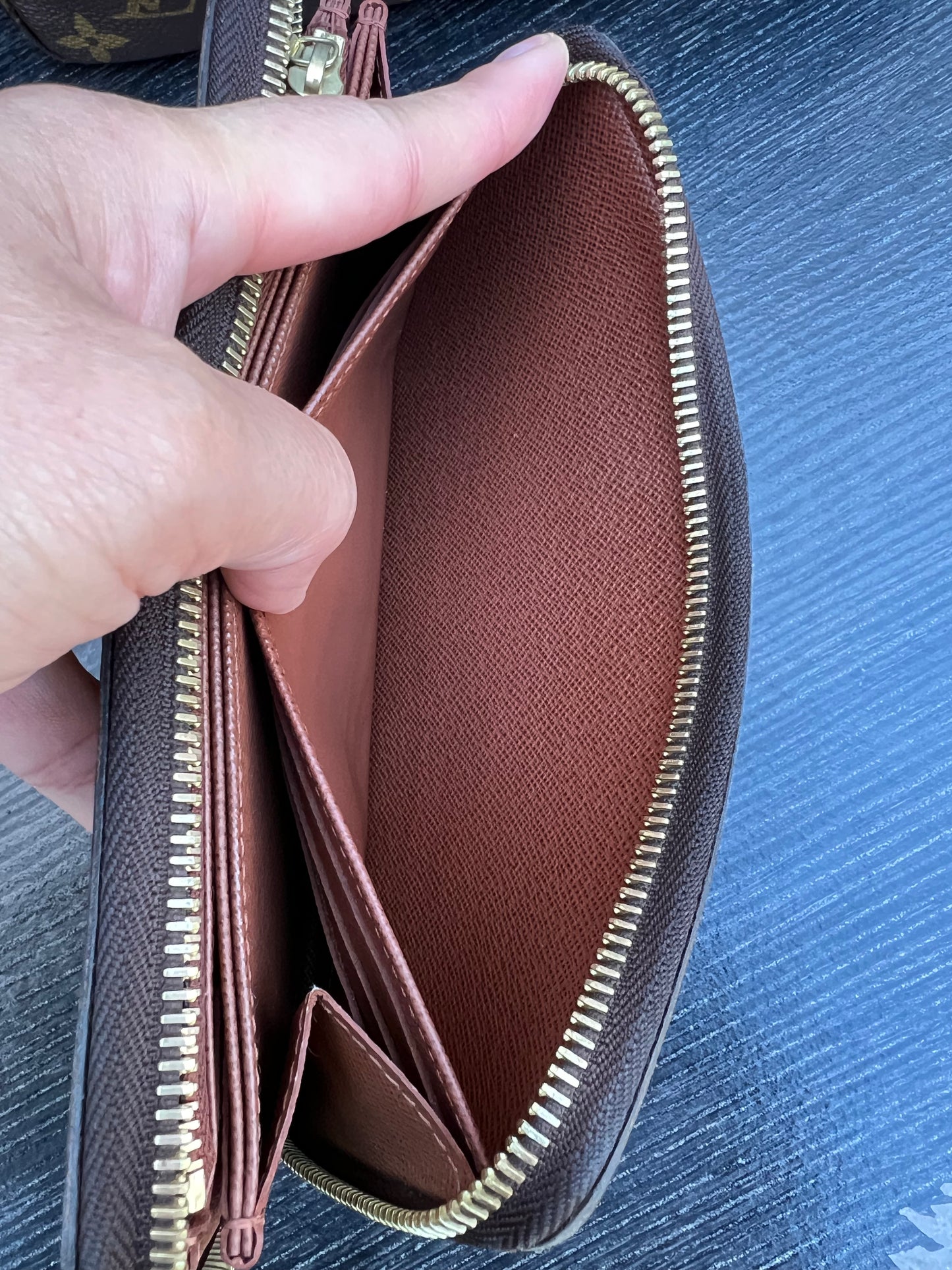 Zippy Wallet Monogram Canvas