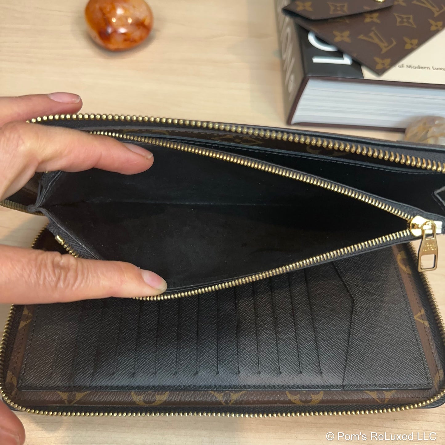 Daily Travel Organizer Wallet Monogram Canvas Noir