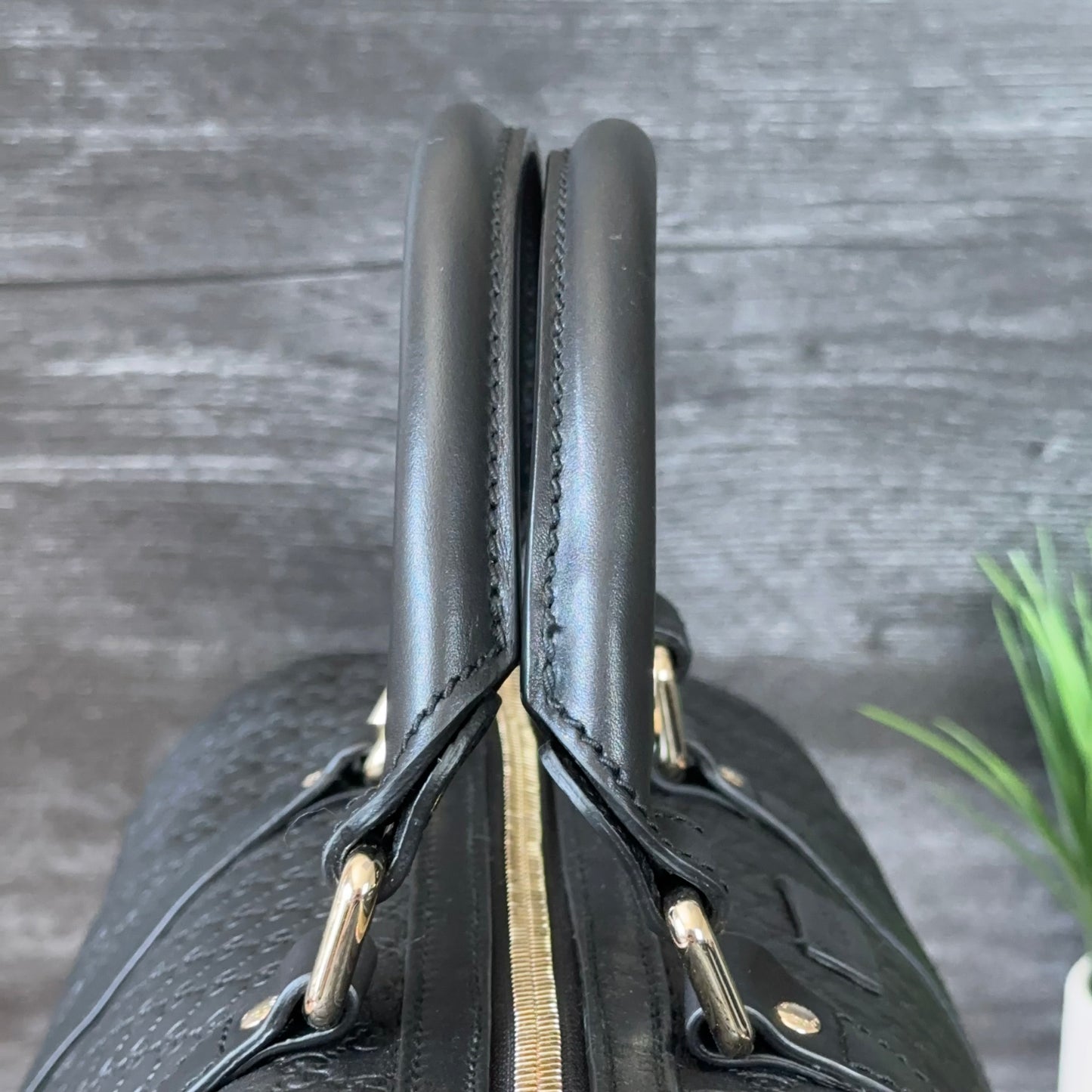 Gucci Guccissima Boston Bag Black
