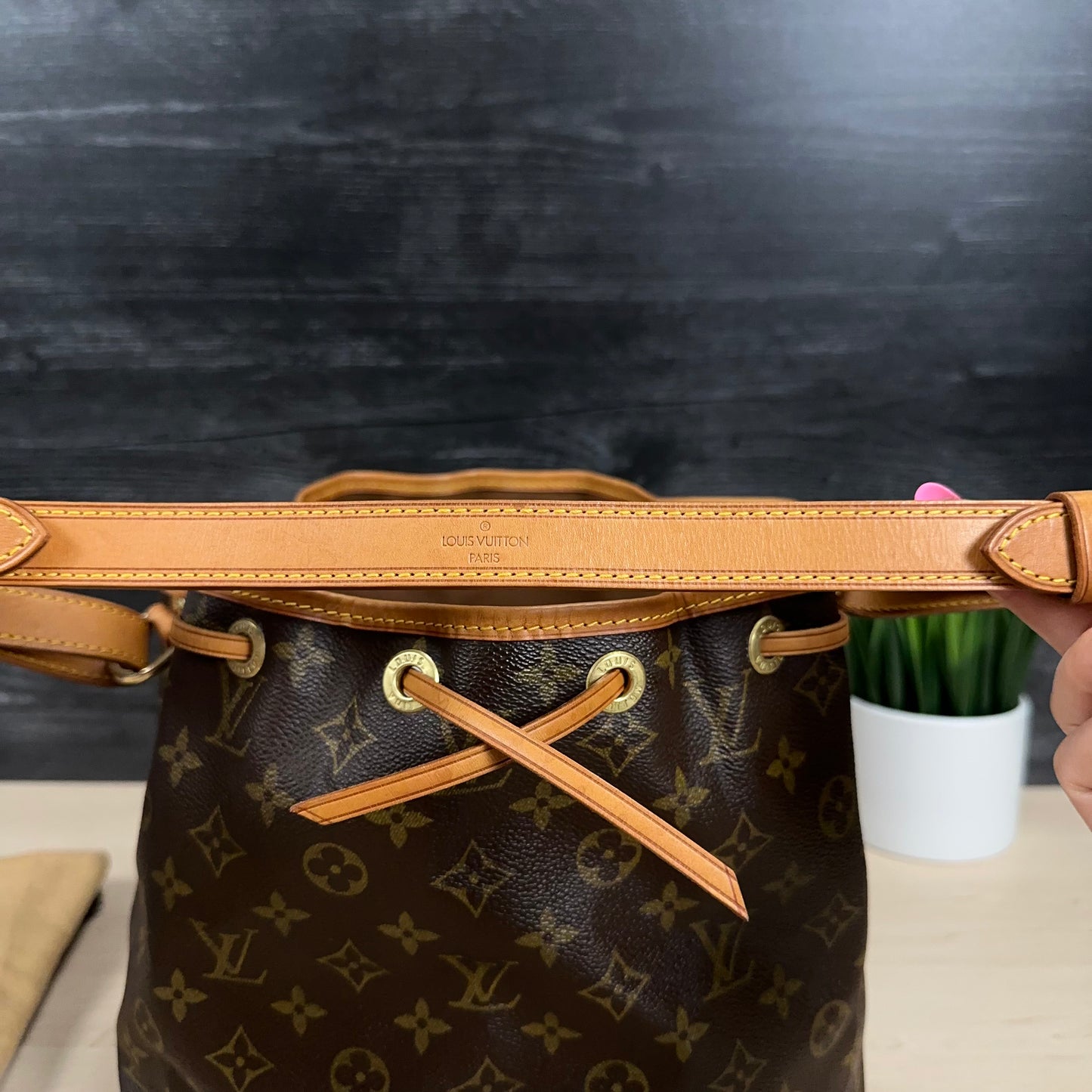 Authentic Preowned Louis Vuitton Petite Noe