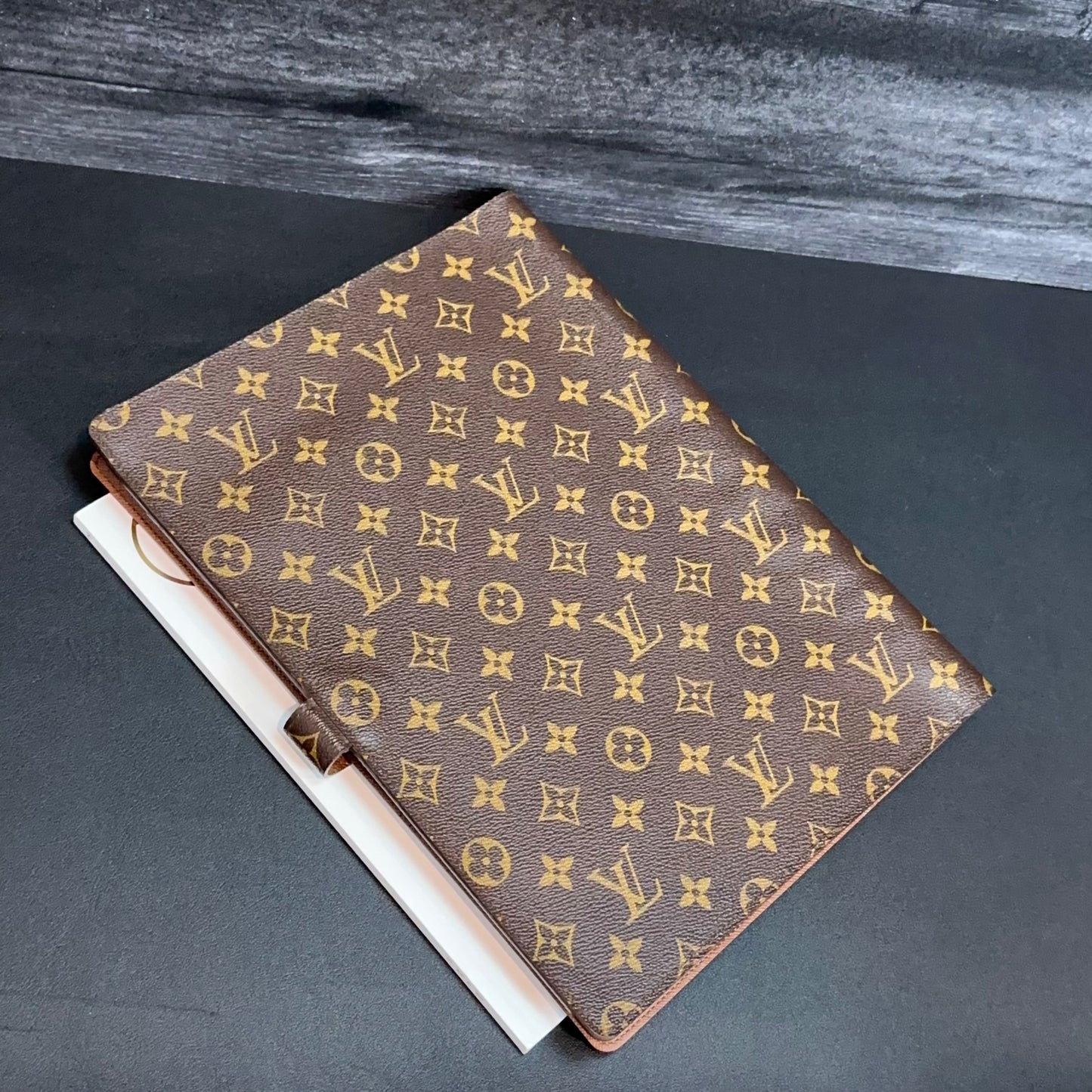 Bloc A4 Agenda Cover Monogram