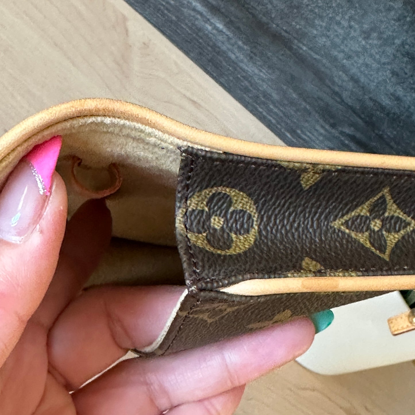 Authentic Preowned LV Monogram Pochette Twin PM Bag