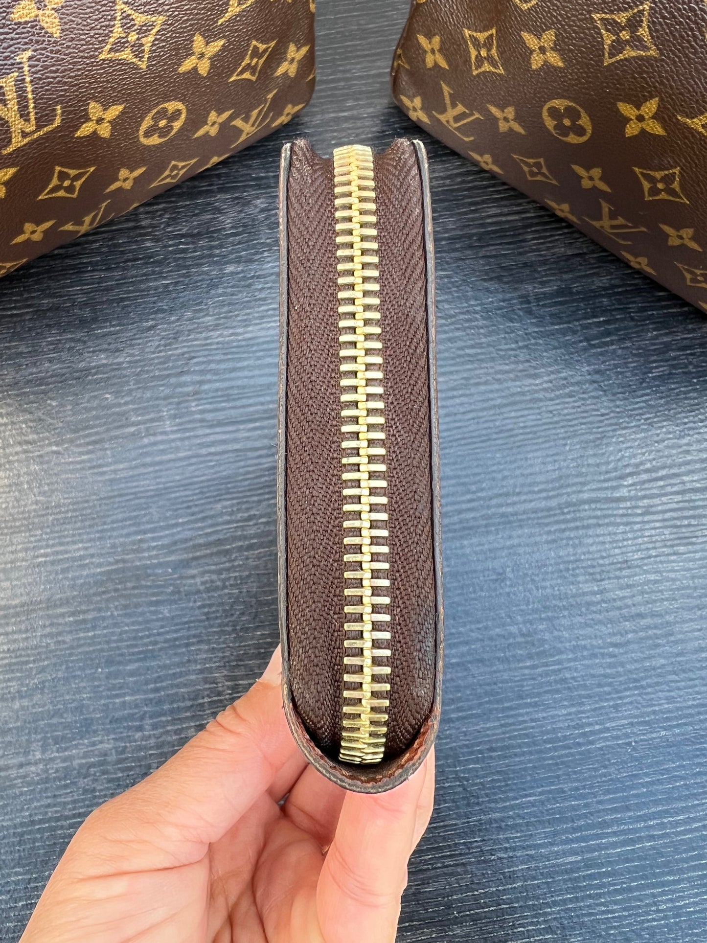 Zippy Wallet Monogram Canvas