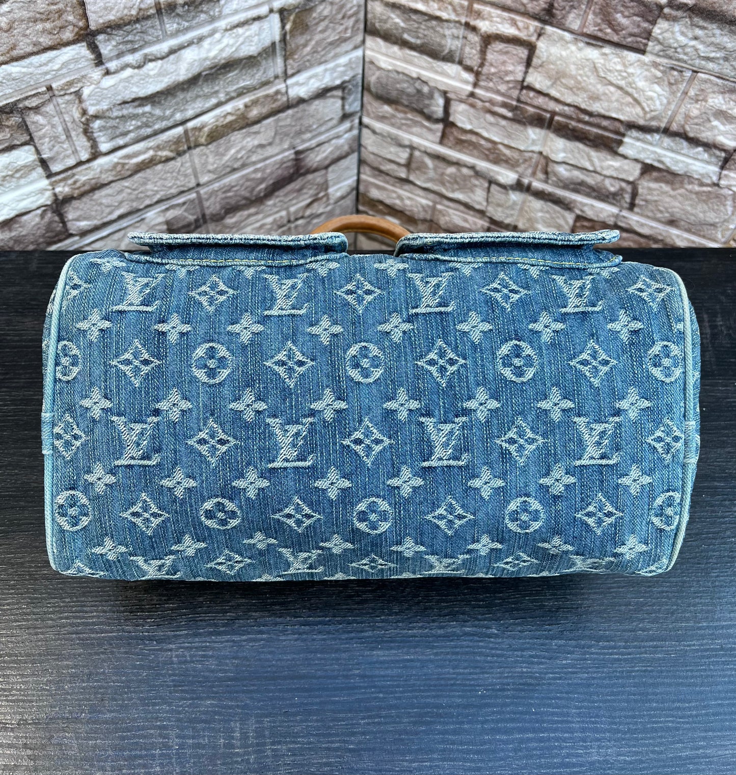 Blue Denim Neo Speedy Bag