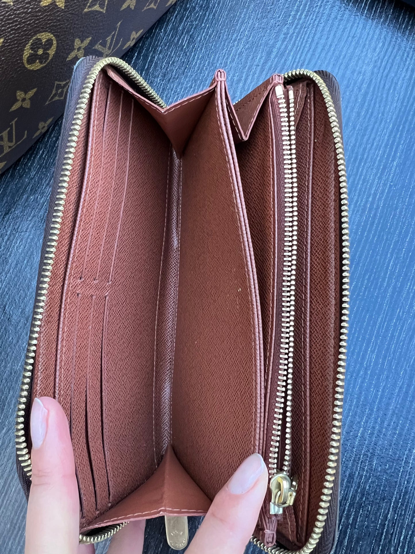 Zippy Wallet Monogram Canvas