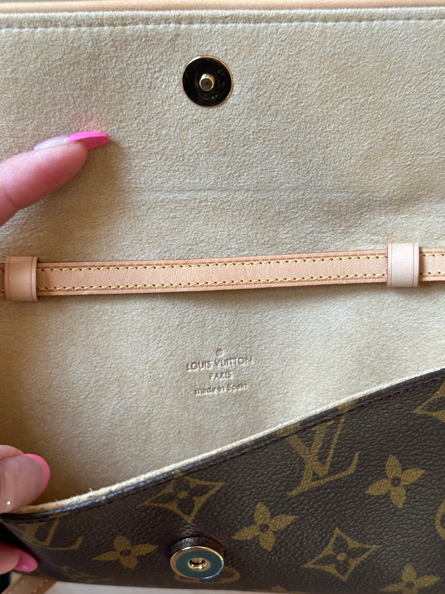 Authentic Preowned LV Monogram Pochette Twin PM Bag