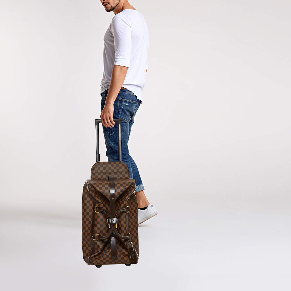 Eole 50 Rolling Travel Luggage Damier Ebene