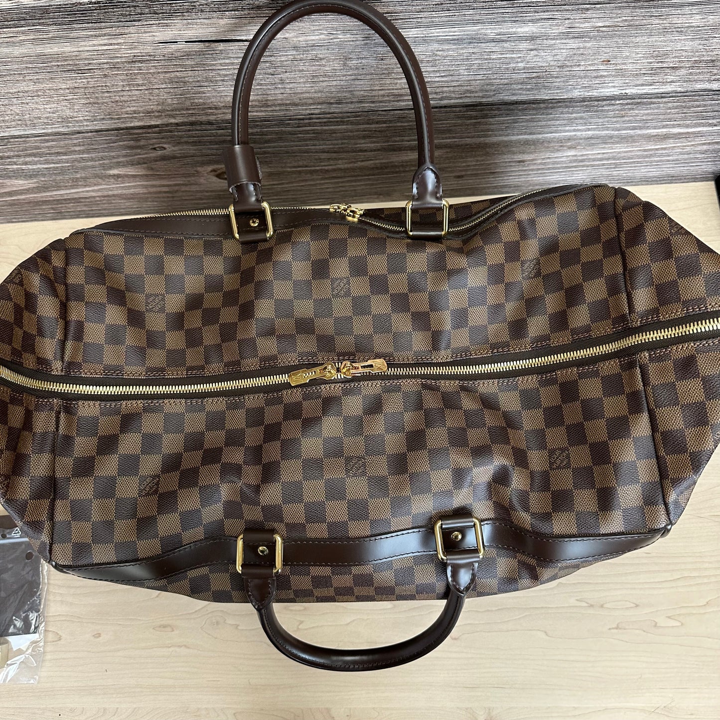 Eole 50 Rolling Travel Luggage Damier Ebene