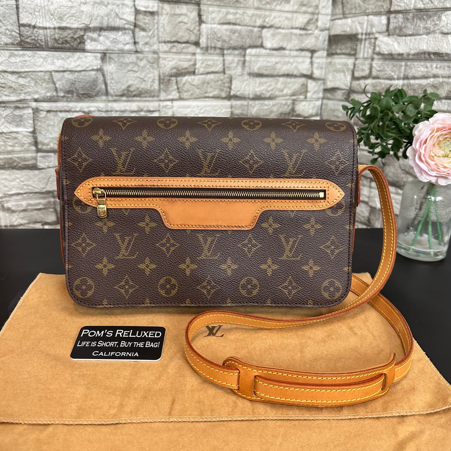 Saint-Germain GM Monogram Crossbody Bag