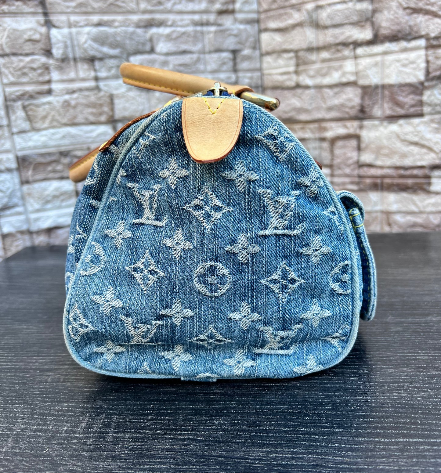 Blue Denim Neo Speedy Bag