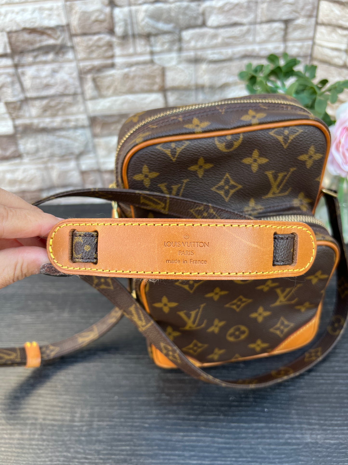 Amazon Crossbody Bag Monogram Canvas